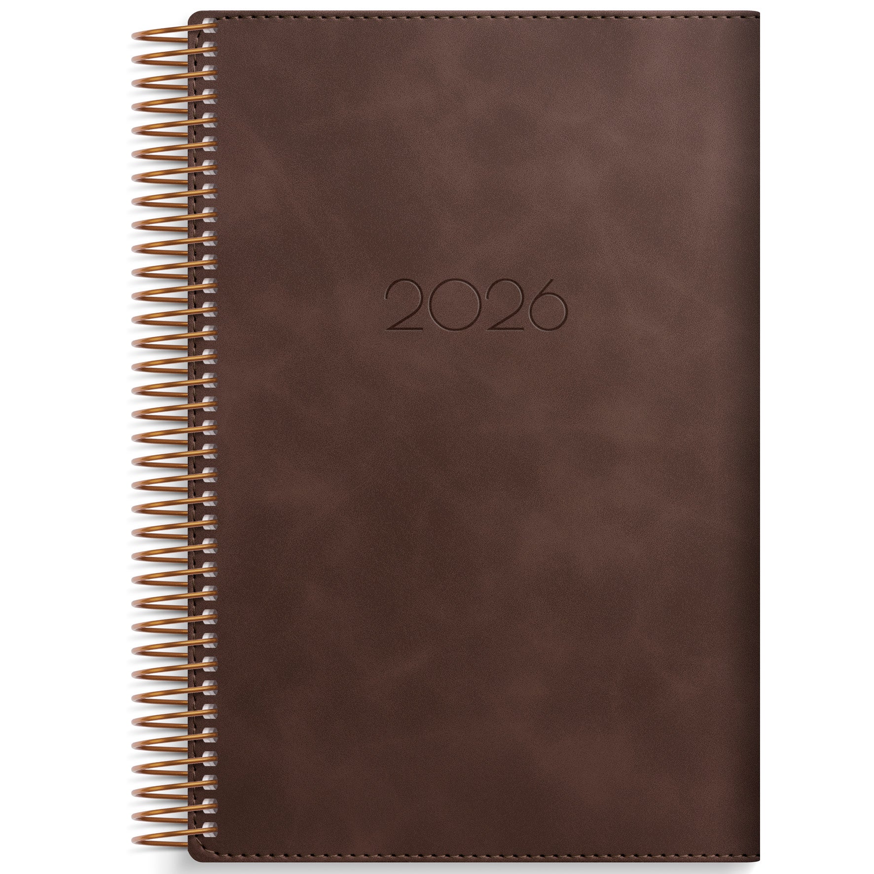 Dagbok Twist brun 2026