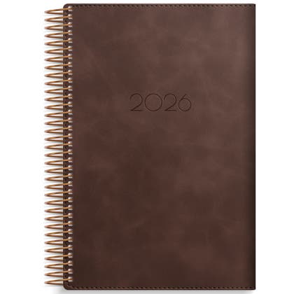 Dagbok Twist brun 2026