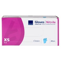 Engångshandske Nitril blå XS