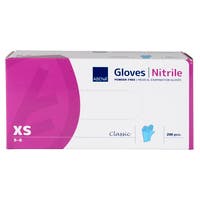 Engångshandske Nitril blå XS