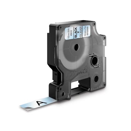 Märkband Dymo D1 tape 12 mm