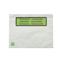 Packsedelskuvert papp C6 med tryck 1000 st/fp