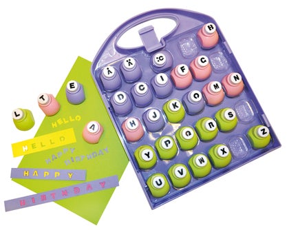 Figurstansset A - Ö