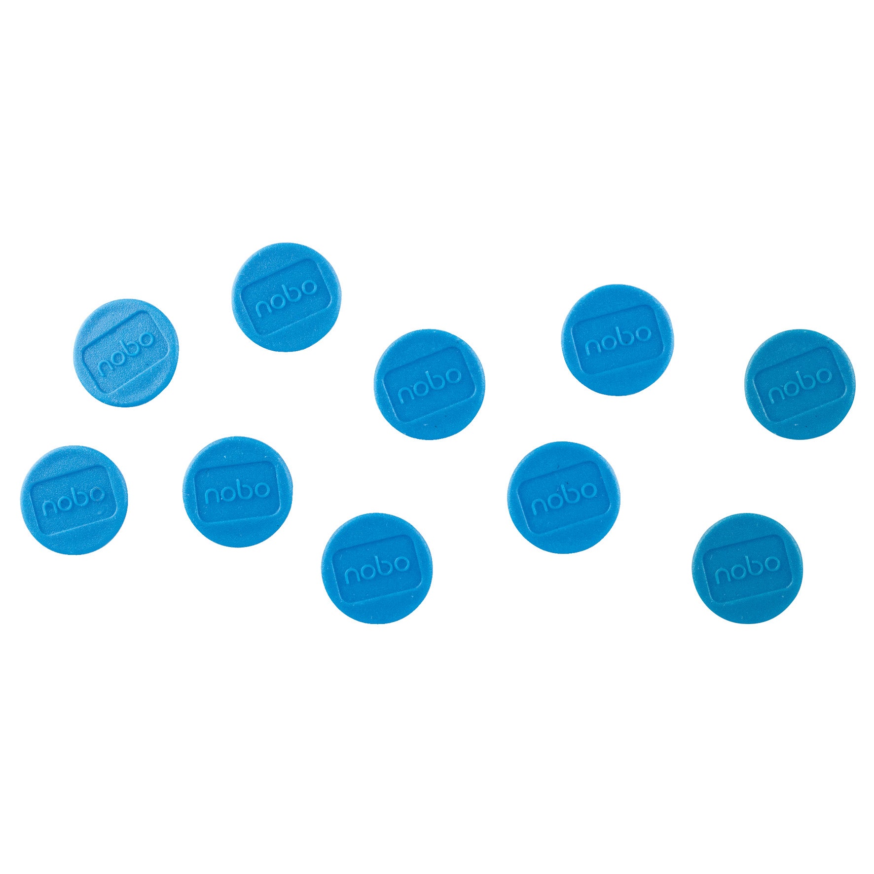 Magnet Nobo 13 mm blå 10-pack