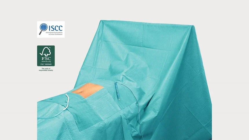 Op handduk 75x90cm steril