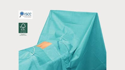 Op handduk 75x90cm steril