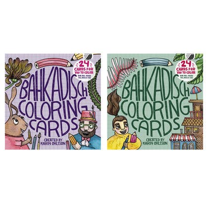 Färgläggningsbok BahKadish