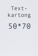 Kartong 50x70 cm vit 10 st/fp