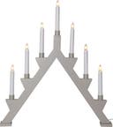 Ljusstake Zack Ljusgrå