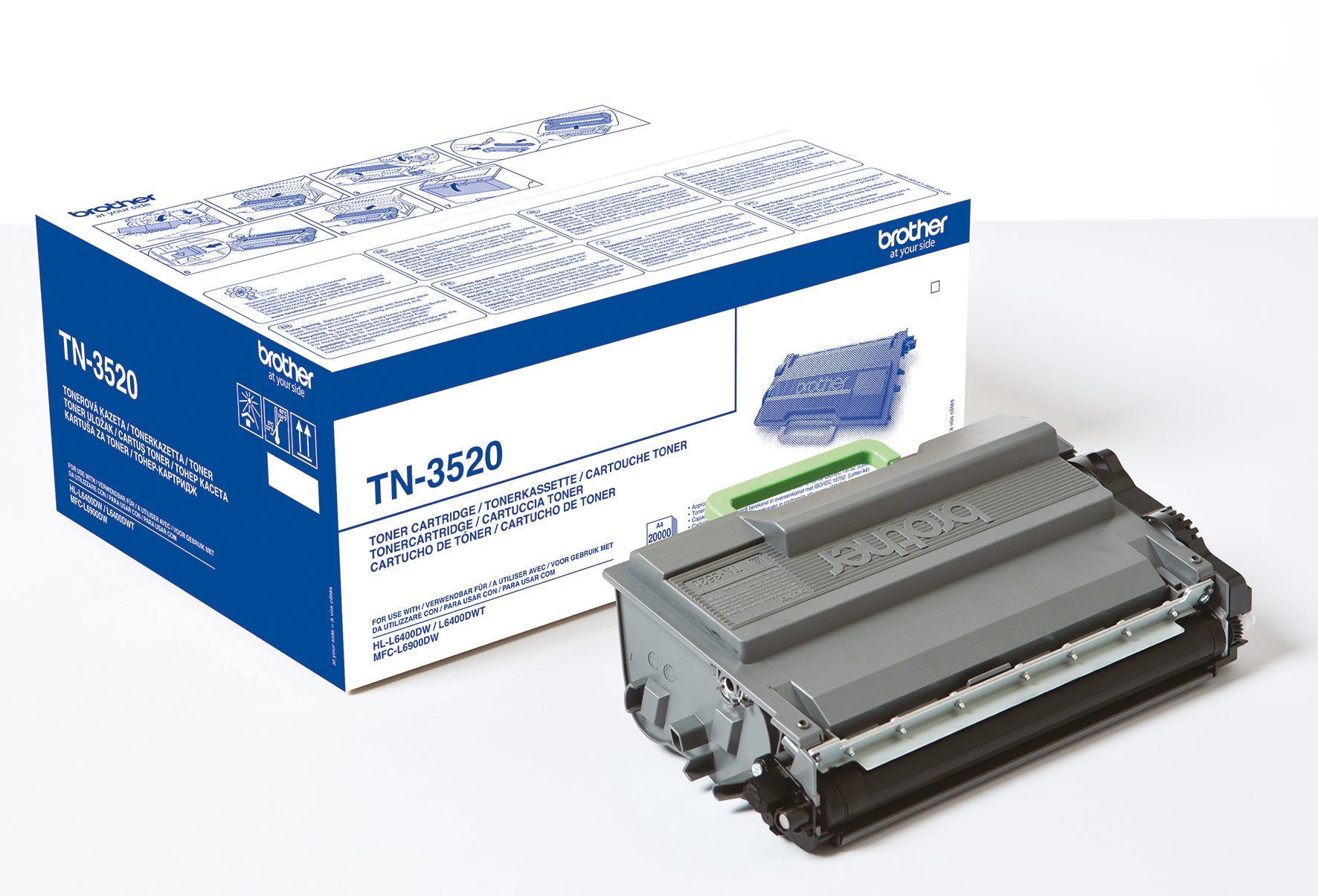 Toner Brother TN3520 20k svart