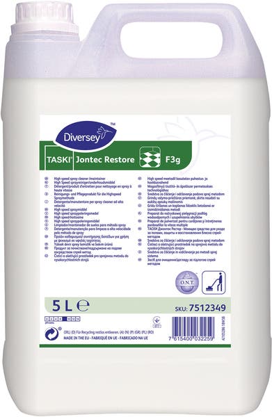 Golvrengöringsmedel Jontec Restore Sprayrengöring/spraypolish 5 Liter