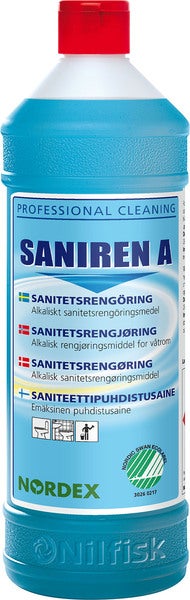 Sanitetsrengöringsmedel Saniren A 1 liter