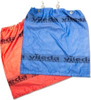 Tvättsäck röd färgkodad 60 x 60 cm med öglor