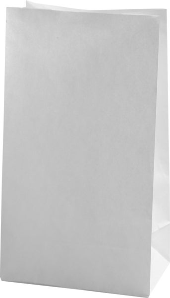Papperspåse 15x9x27 100fp Vit