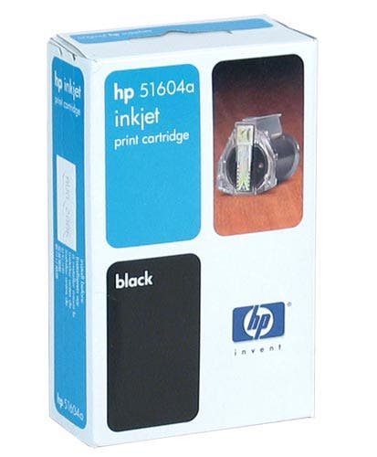 Bläckpatron HP 51604A CJ3A Svart