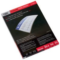 Lamineringsfickor A4 HighSpeed 80 mikron gloss 100/fp