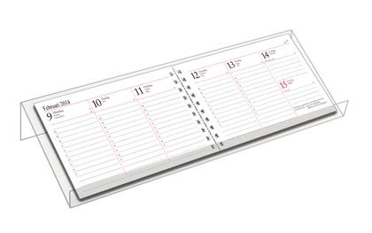 Kalenderställ stort plexi Burde