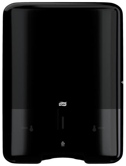 Dispenser Pappershandduk Tork H3 svart