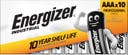 Batteri Industrial Alkaliskt AAA LR03 10-pack