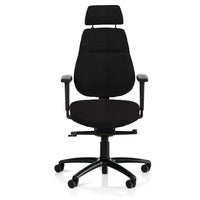 Kontorsstol Sverigestolen 820 "Jubileumsstolen" svart