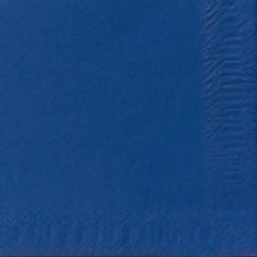 Servett 33x33 3-lag blå 125/fp