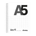 Kollegieblock A5 70blad 60g rutat Niceday