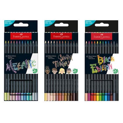 Färgpenna Faber-Castell Black Edition