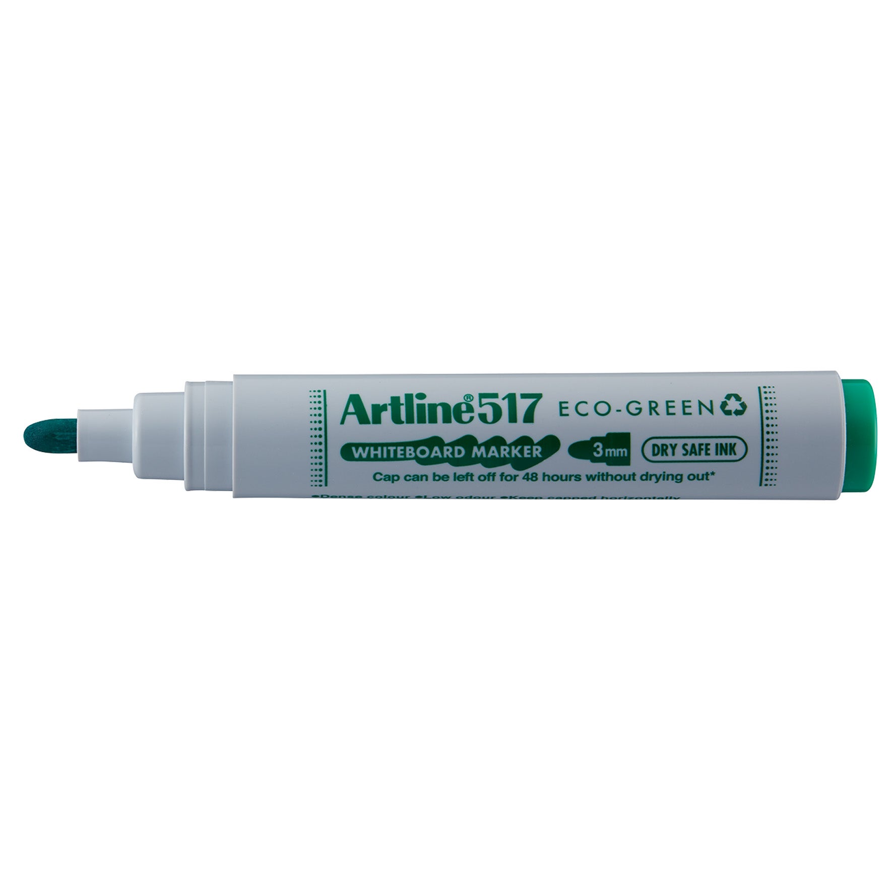 Whiteboardpenna Artline 517 Eco-green rund grön