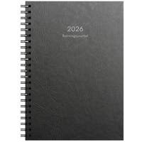 Bokningsjournalen 2026 kartong svart