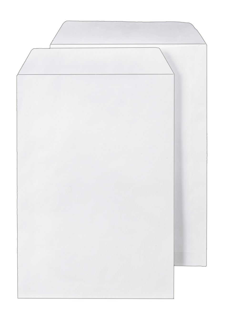 Brevpåse C3 324 x 458 mm vit 125 st/krt