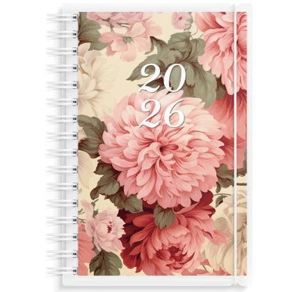 Kalender 2026 Dagbok 4-i-1