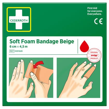 Soft Foam Beige 60 mm x 4,5 m