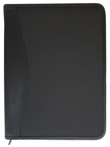 Konferensmapp med dragkedja