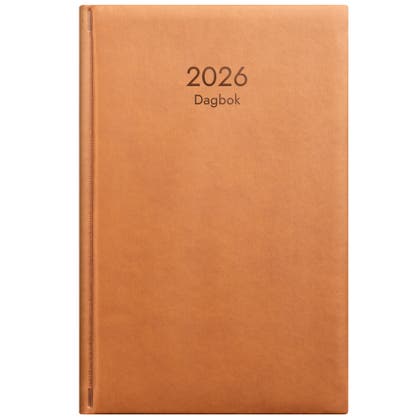 Kalender Dagbok 2026 cognac
