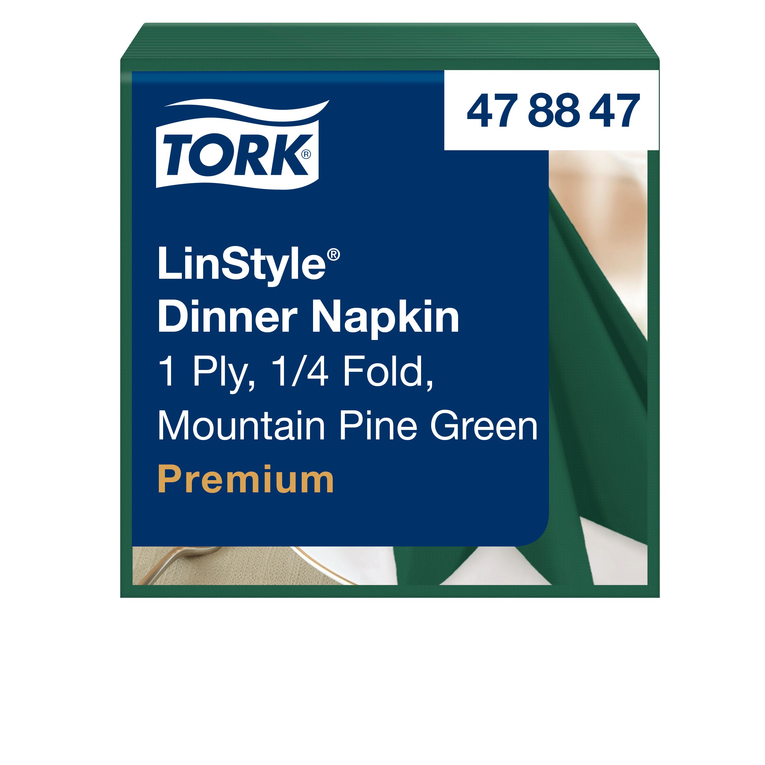 Middagsservett Tork LinStyle 39x39cm