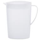 Kanna med lock 2 liter transparent