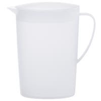 Kanna med lock 2 liter transparent