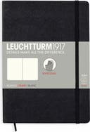 Anteckningsbok A5 soft olinjerad svart