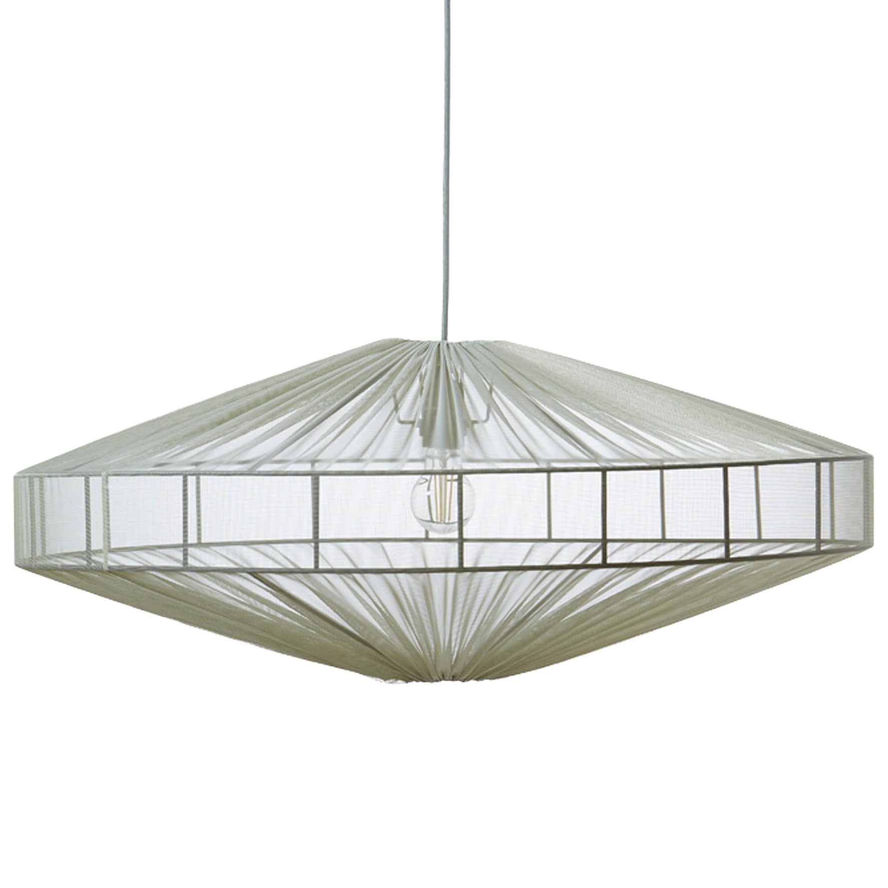 Taklampskärm Alba D78 s/s Lounge salviagrön