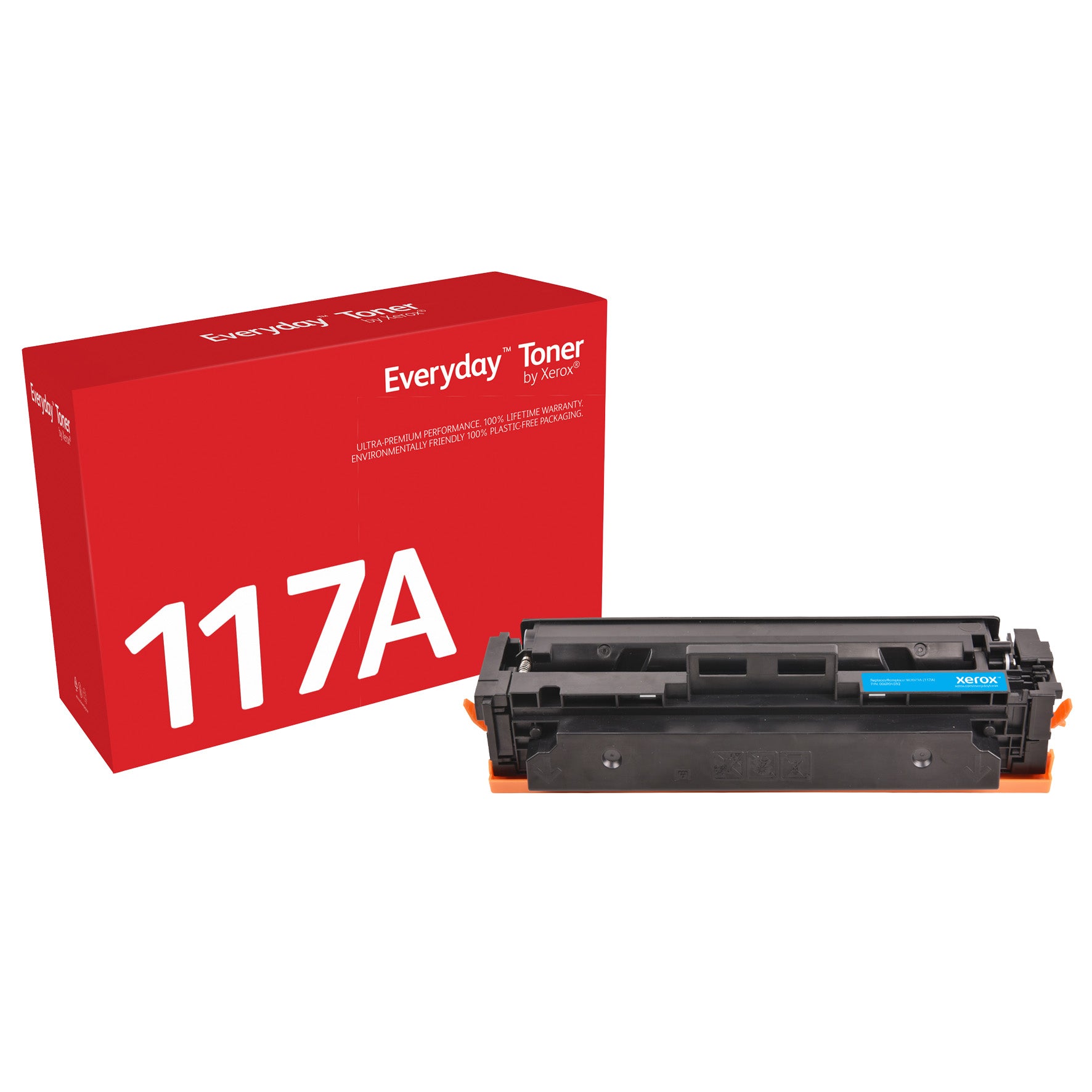 Toner Xerox Everyday 117A W2071A 0,7k cyan