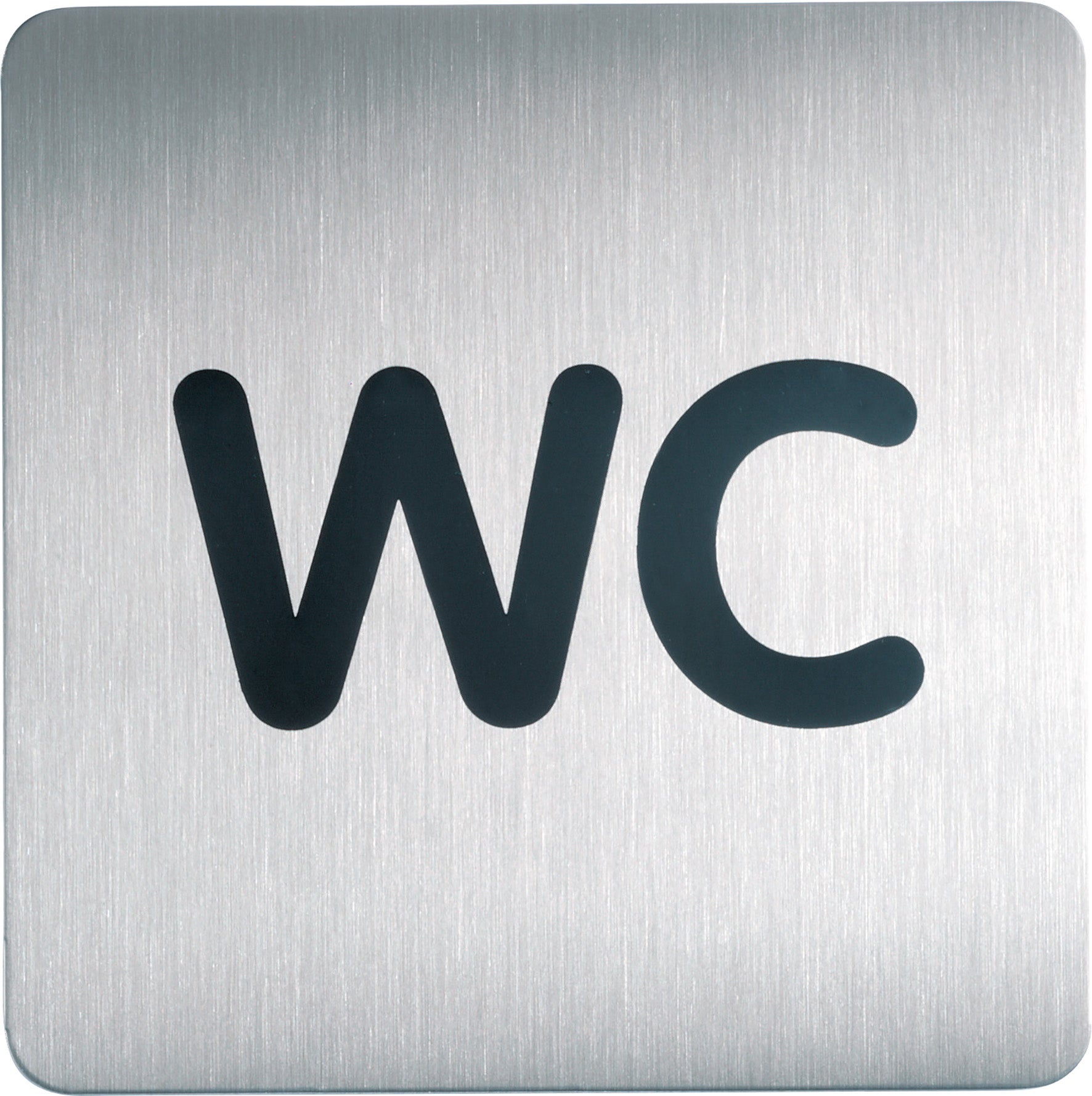 Symbolskylt WC – flera sorter 15x15 cm