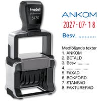 Stämpel Datum/Text Trodat 5430