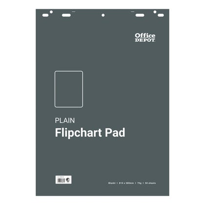 Blädderblock Office Depot 580 x 810 mm 50 blad/block 70 gram