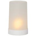 Lykta frostad LED 14,5 cm