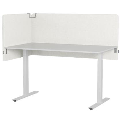 Bordsskärm Selma 800 x 650 mm Offwhite