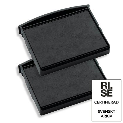 Dynkassett Colop E/2100 svart 2 st/fp