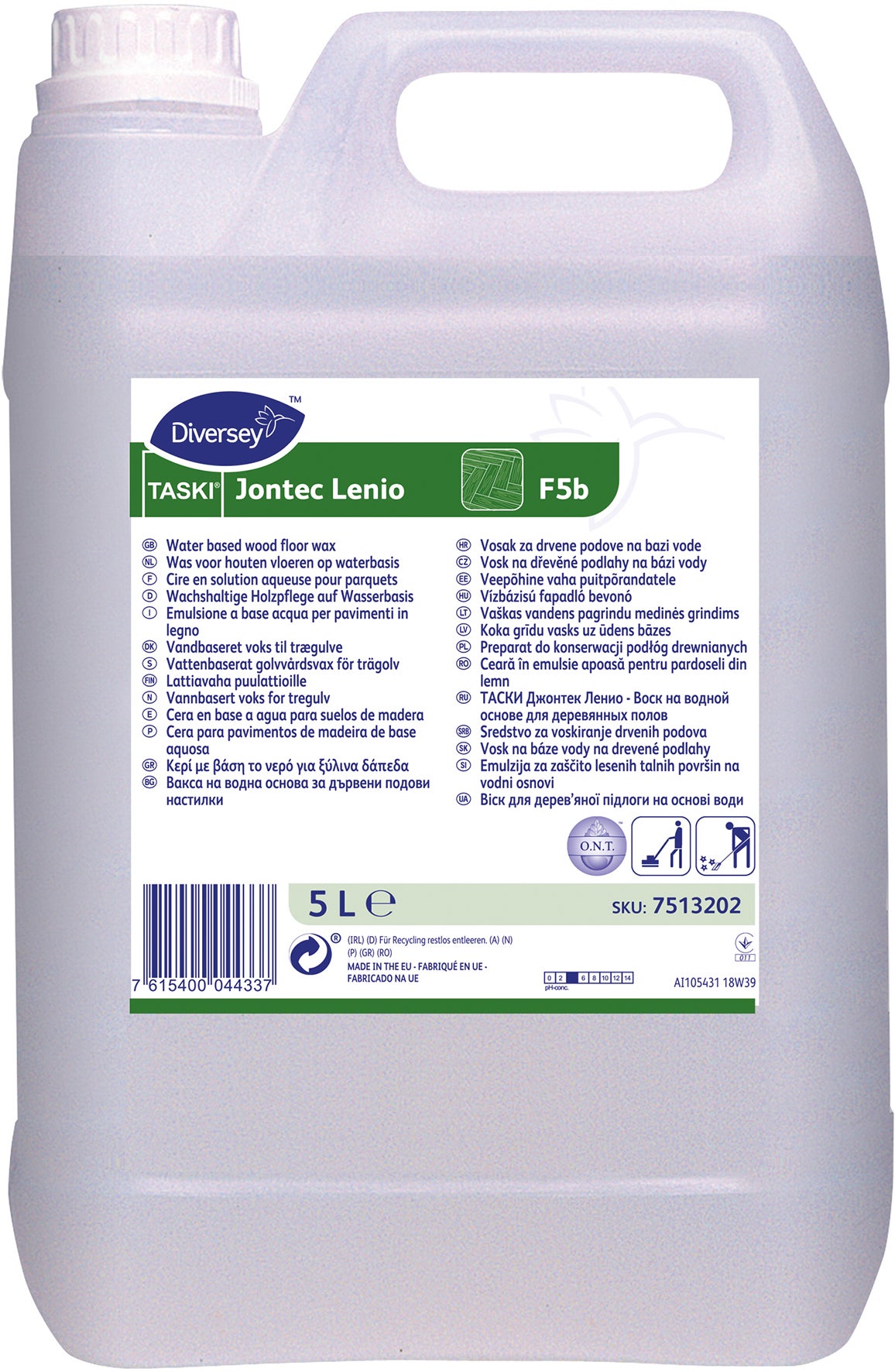 Golvvax Taski Jontec Lenio 5 liter