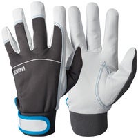 Montagehandske getnarv med knäppning 9