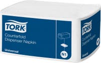 Dispenserservett N1 33x30 cm 1-lag 7200 st