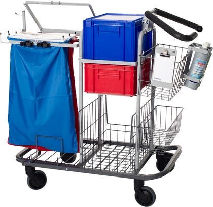 Städvagn S2 Systemvagn Liten komplett